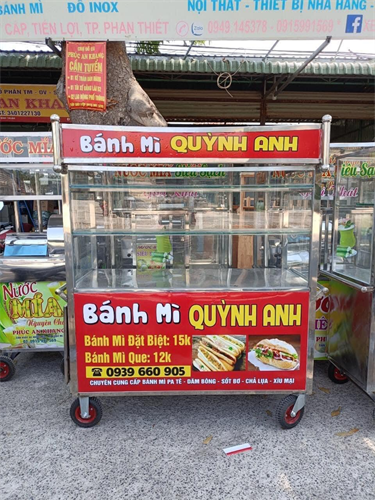 Mẫu xe bán bánh mỳ