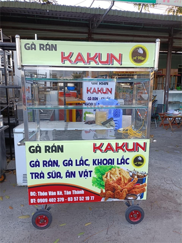 Mẫu xe bán gà rán